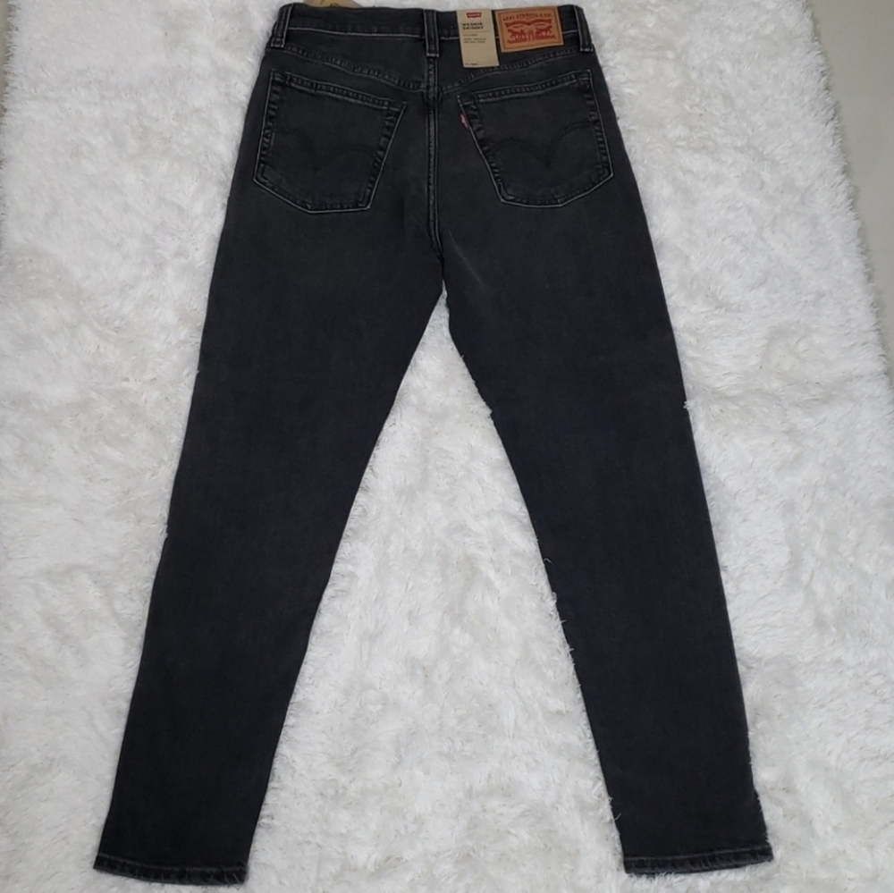 Levi's Button Fly Wedgie Skinny Denim Jeans - Picture 12 of 12